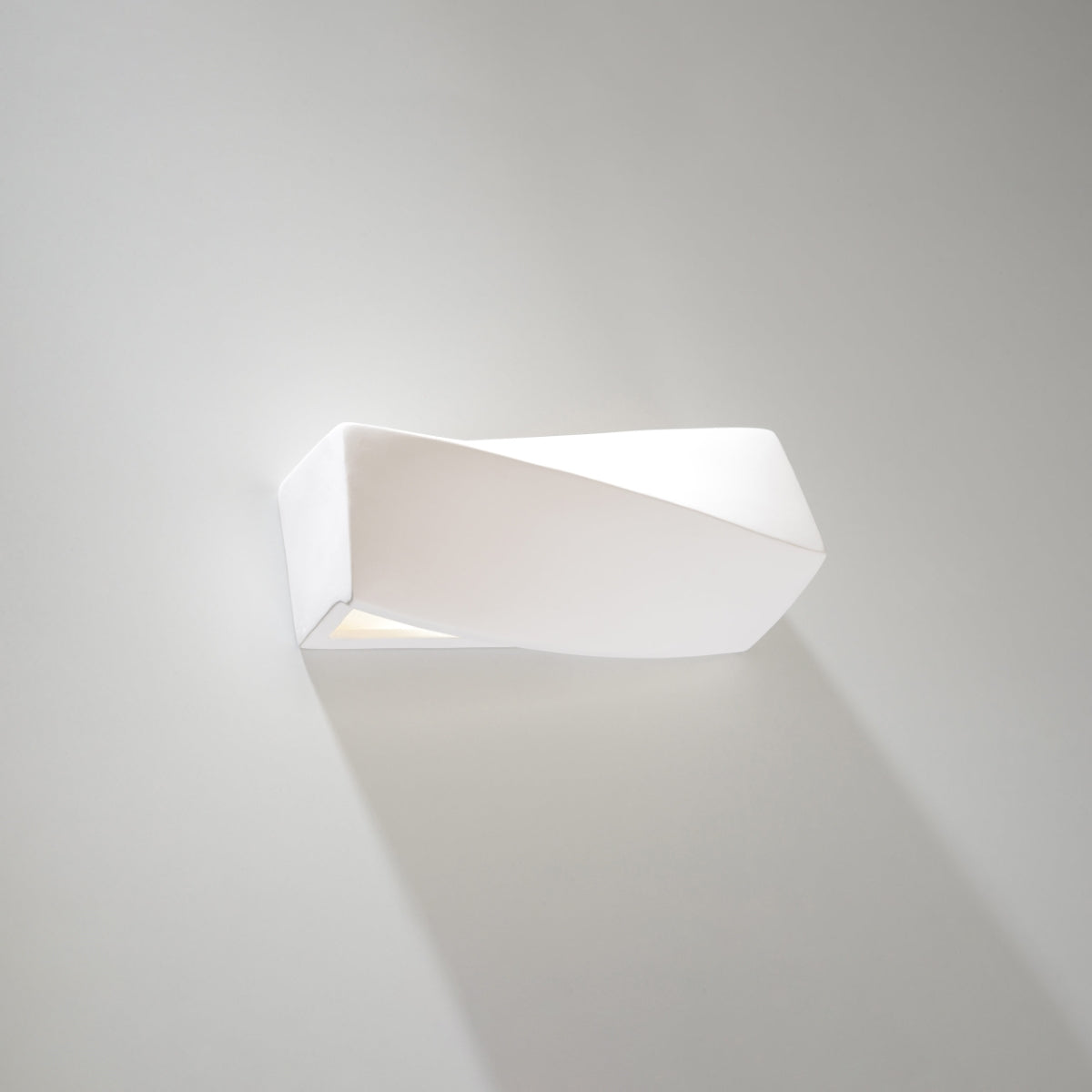 SIGMA MINI - Wall Lamp Ceramic - Modern Design - Paintable Surface - E27 Compatible - Up & Down Lighting Effect