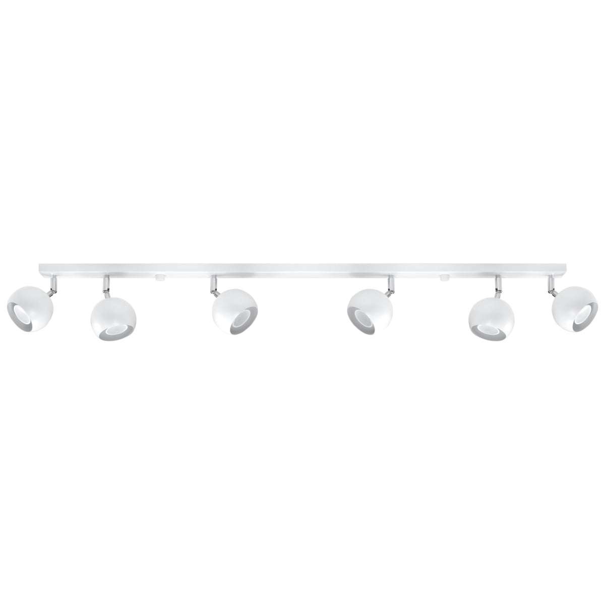 Ceiling Lamp Oculare 6 L White - Modern Spot Ceiling Light - Multi-Directional Adjustable Lighting