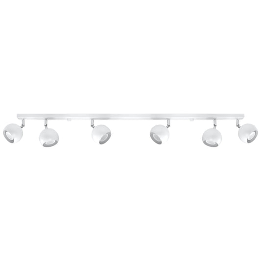 Ceiling Lamp Oculare 6 L White - Modern Spot Ceiling Light - Multi-Directional Adjustable Lighting