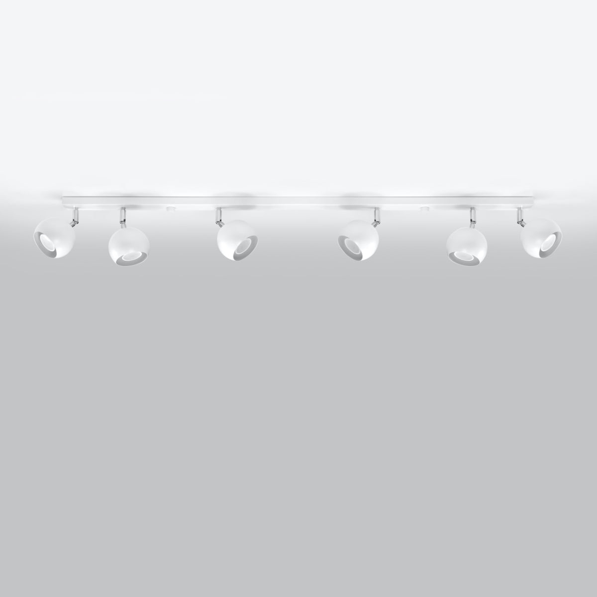 Ceiling Lamp Oculare 6 L White - Modern Spot Ceiling Light - Multi-Directional Adjustable Lighting