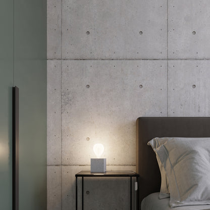 Ceiling Lamp Ariz Concrete - Minimalist Design - Durable Concrete Material - Replaceable E27 Bulbs - Perfect for Loft and Industrial Interiors