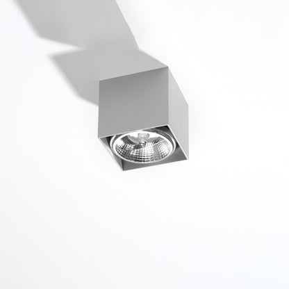 Ceiling Lamp Blake Grey - Modern BLAKE Spot Ceiling Light - Minimalist Design - Easy Surface Mounting - Compatible with GU10 Bulbs