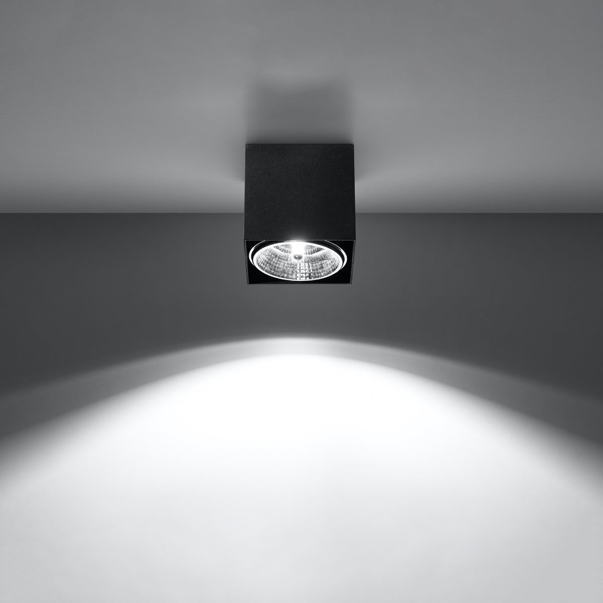 Ceiling Lamp Blake Black - Modern BLAKE Spot Ceiling Light - Minimalist Design - Easy Surface Mounting - Compatible with GU10 Bulbs