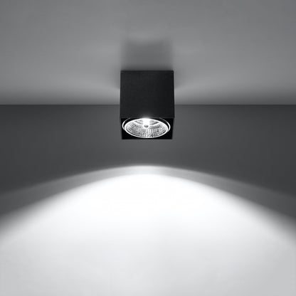 Ceiling Lamp Blake Black - Modern BLAKE Spot Ceiling Light - Minimalist Design - Easy Surface Mounting - Compatible with GU10 Bulbs