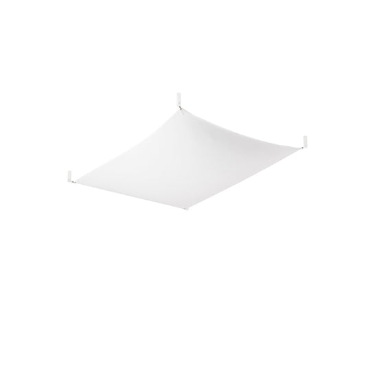 LUNA Ceiling Lamp 1 White - Minimalist Design - High-Quality LED Module - Flicker-Free Lighting - Energy Efficient - Easy to Clean