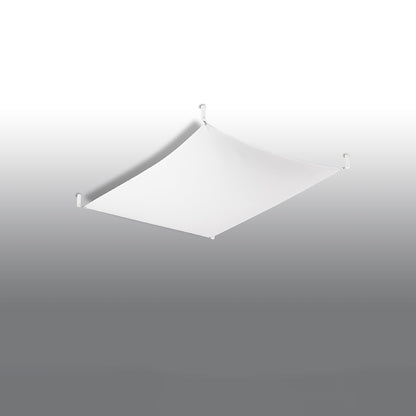 LUNA Ceiling Lamp 1 White - Minimalist Design - High-Quality LED Module - Flicker-Free Lighting - Energy Efficient - Easy to Clean