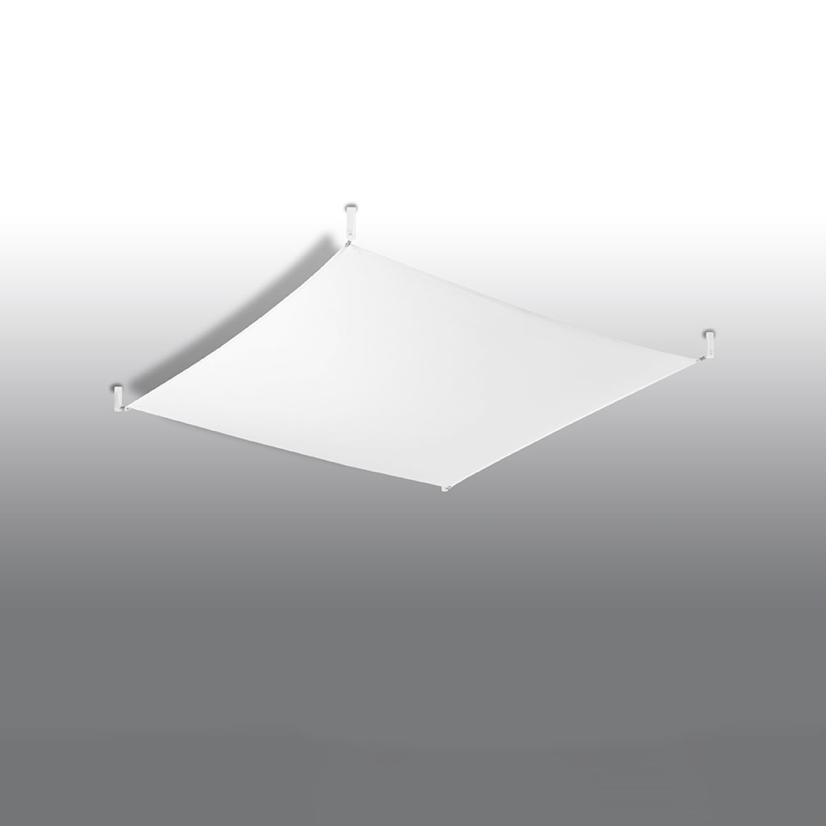 LUNA Ceiling Lamp 2 White - Minimalist Design - High-Quality LED Module - Flicker-Free Lighting - Energy Efficient - Easy to Clean