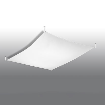 LUNA Ceiling Lamp 3 White - Minimalist Design - High-Quality LED Module - Flicker-Free Lighting - Energy Efficient - Easy to Clean