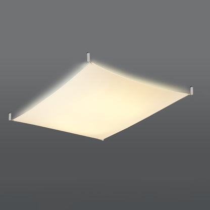 LUNA Ceiling Lamp 3 White - Minimalist Design - High-Quality LED Module - Flicker-Free Lighting - Energy Efficient - Easy to Clean