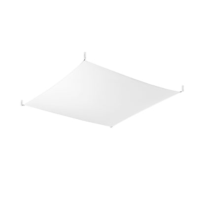 LUNA Ceiling Lamp 4 White - Minimalist Design - High-Quality LED Module - Flicker-Free Lighting - Energy Efficient - Easy to Clean