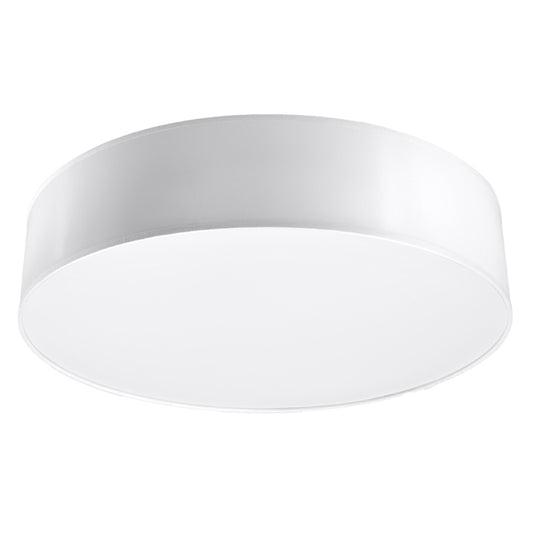 Ceiling Lamp Arena 55 White - Round Minimalist Design - Replaceable E27 Bulbs - Easy Maintenance - Durable and Elegant Lighting Solution