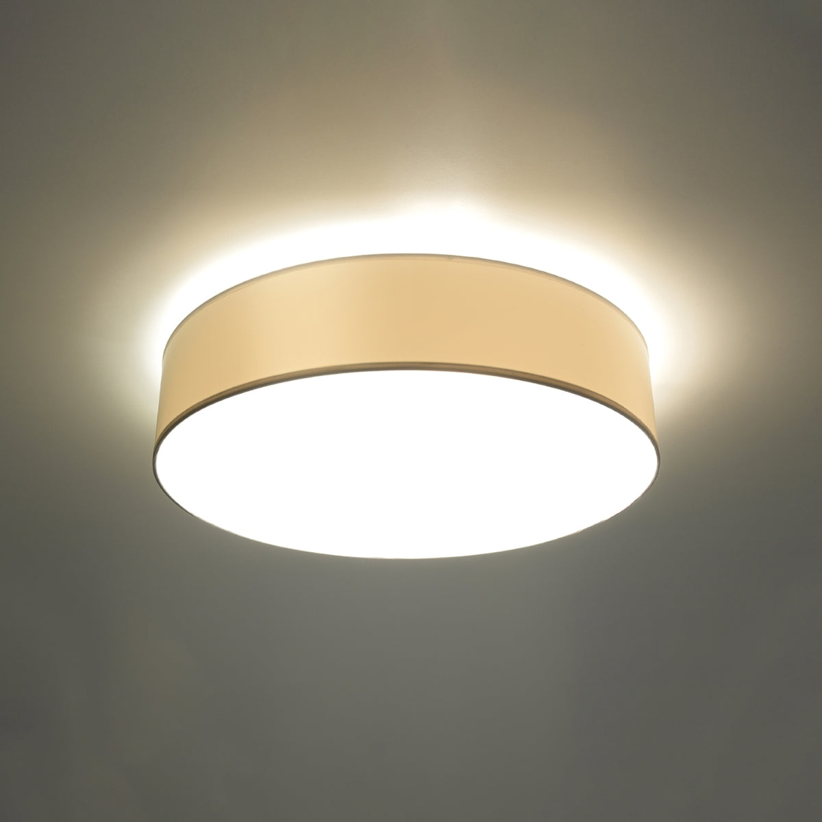 Ceiling Lamp Arena 55 White - Round Minimalist Design - Replaceable E27 Bulbs - Easy Maintenance - Durable and Elegant Lighting Solution