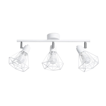 Ceiling Lamp Artemis 3 White - Modern Loft-Style - Adjustable Light Angle - Replaceable Bulbs - Durable Powder-Coated Steel - Versatile 3-Point Lighting