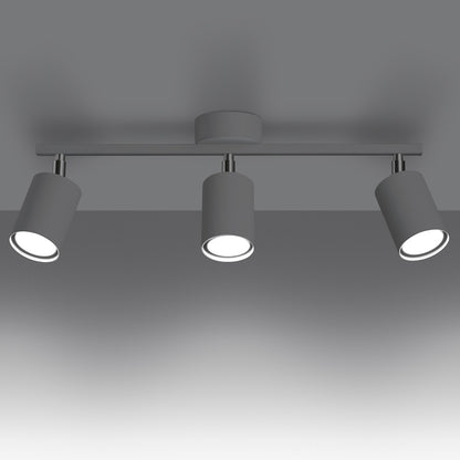 LEMMI Ceiling Lamp 3 White - Minimalistic Design - LED Module - Adjustable Lighting - 5-Year Warranty - High-Quality Metal