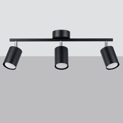 LEMMI Ceiling Lamp - Black Minimalistic Design - LED Module - Adjustable Lighting - 5-Year Warranty - High-Quality Metal