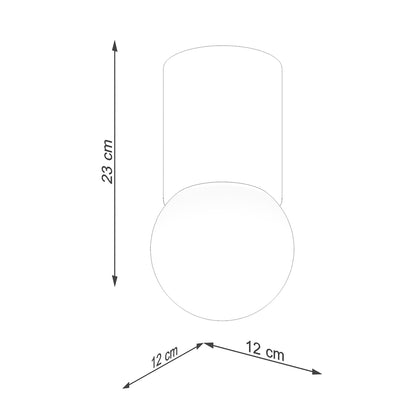 Ceiling Lamp Boomo 12 - Scandinavian Minimalism - Natural Wood Design - Warm Diffused Light - Available in Multiple Variants - Polish Craftsmanship