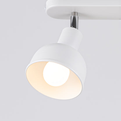 ELBA Ceiling Lamp - 2-Light White - Minimalist Adjustable Design - LED Compatible - Energy Efficient - Ideal for Office and Home Interiors