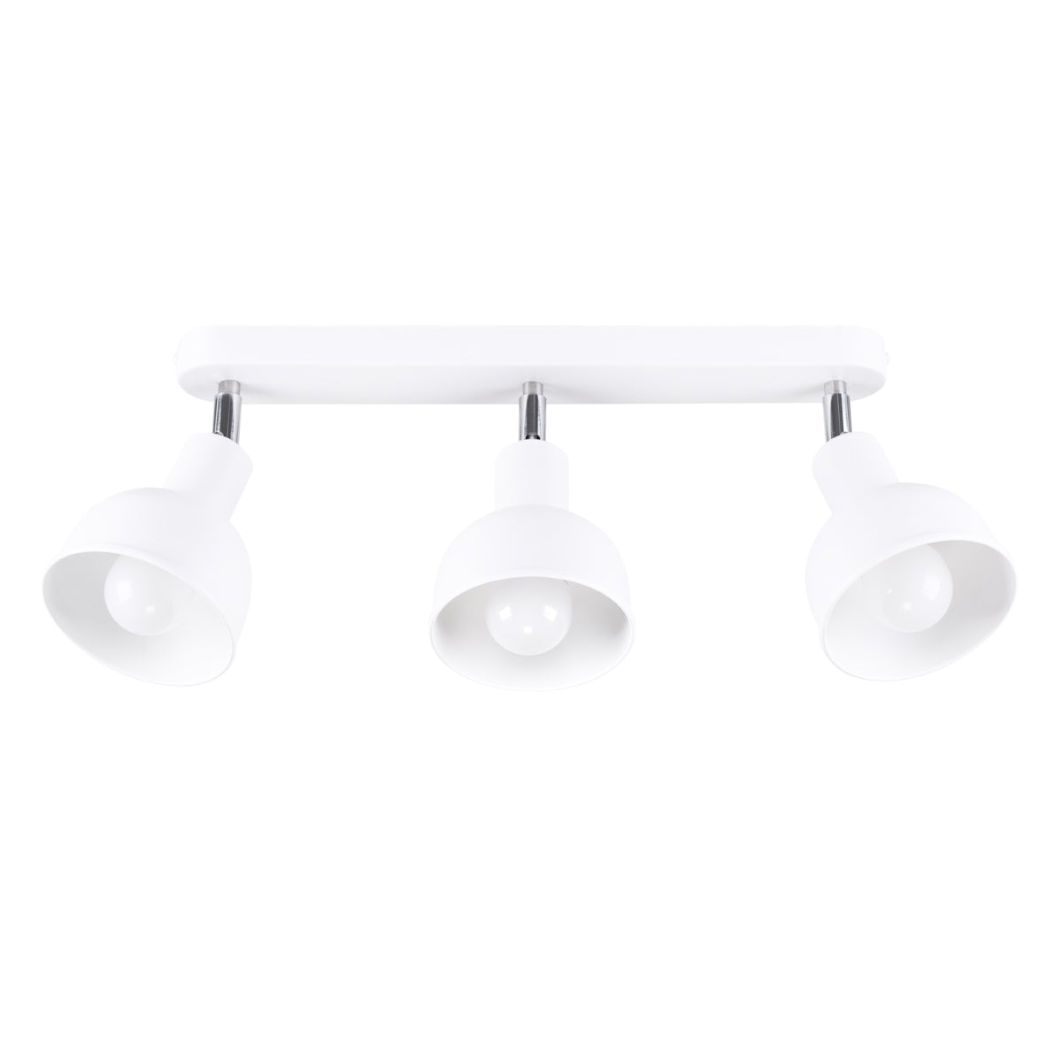 ELBA Ceiling Lamp - 3-Light White - Minimalist Adjustable Design - LED Compatible - Energy Efficient - Ideal for Modern Interiors