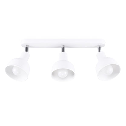 ELBA Ceiling Lamp - 3-Light White - Minimalist Adjustable Design - LED Compatible - Energy Efficient - Ideal for Modern Interiors