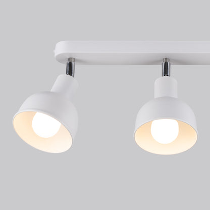 ELBA Ceiling Lamp - 3-Light White - Minimalist Adjustable Design - LED Compatible - Energy Efficient - Ideal for Modern Interiors