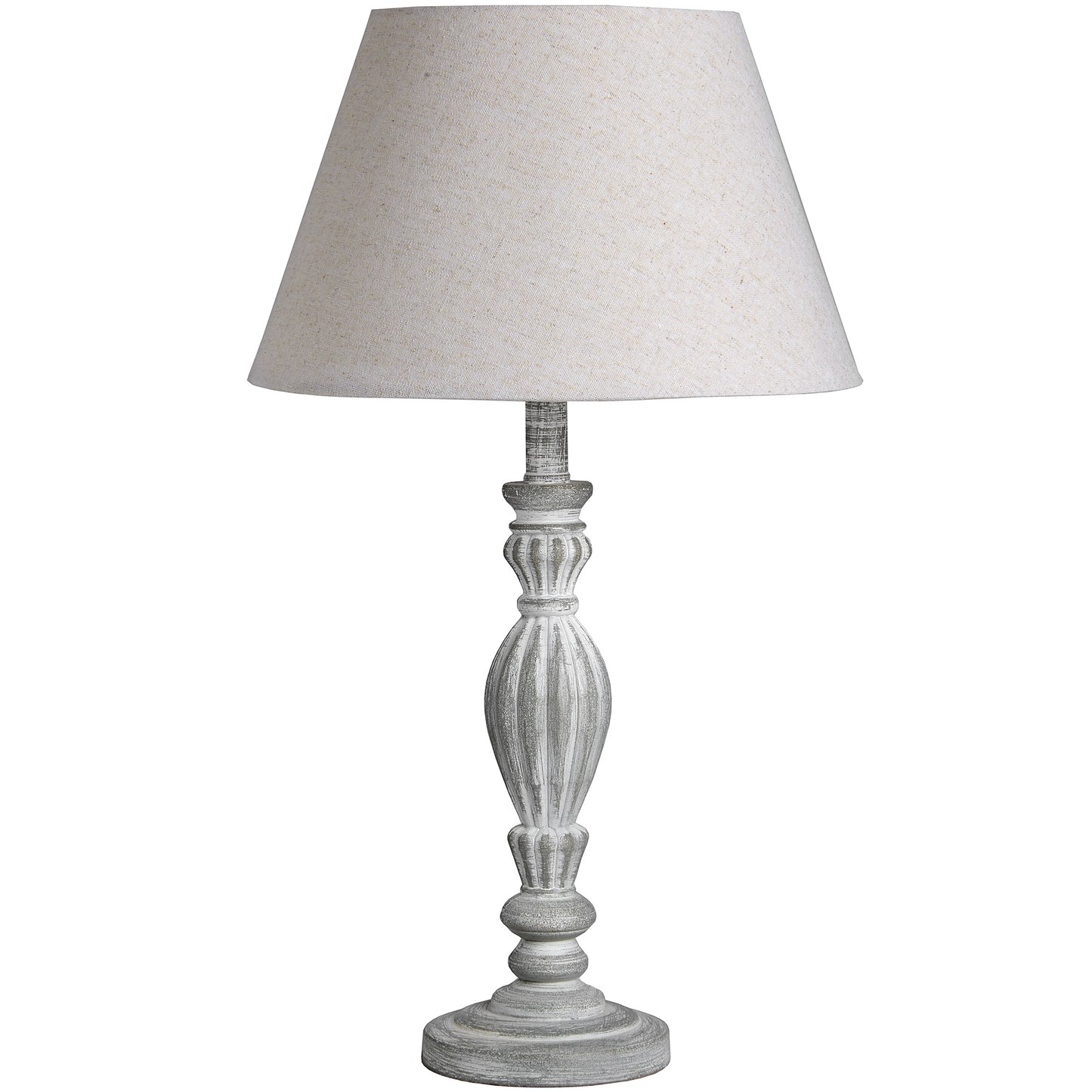 Aegina Table Lamp Beige Wood 16291