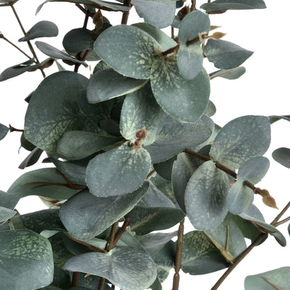 Variegated Eucalyptus Green Plastic 19049