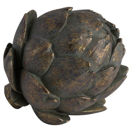 Antique Bronze Artichoke Bronze Resin 19839