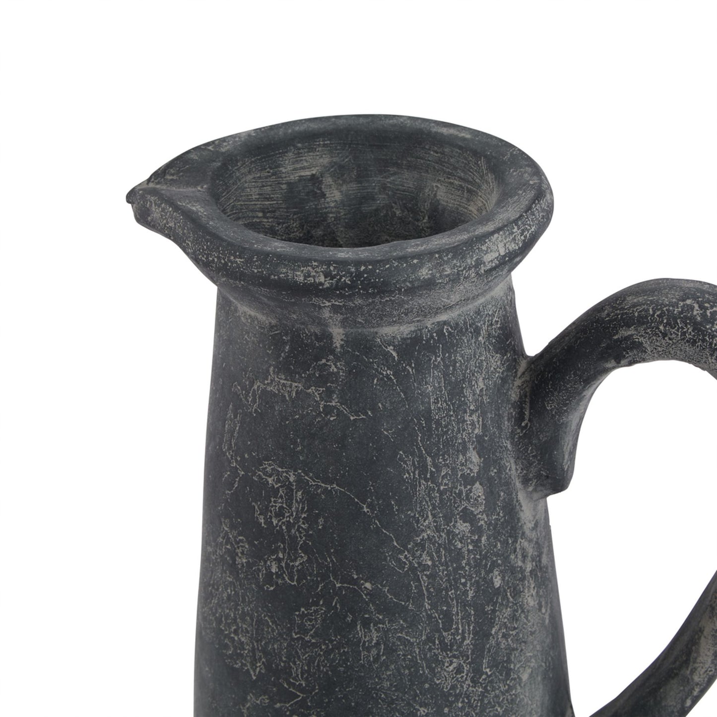 Amalfi Grey Tall Jug Grey Ceramic 23313