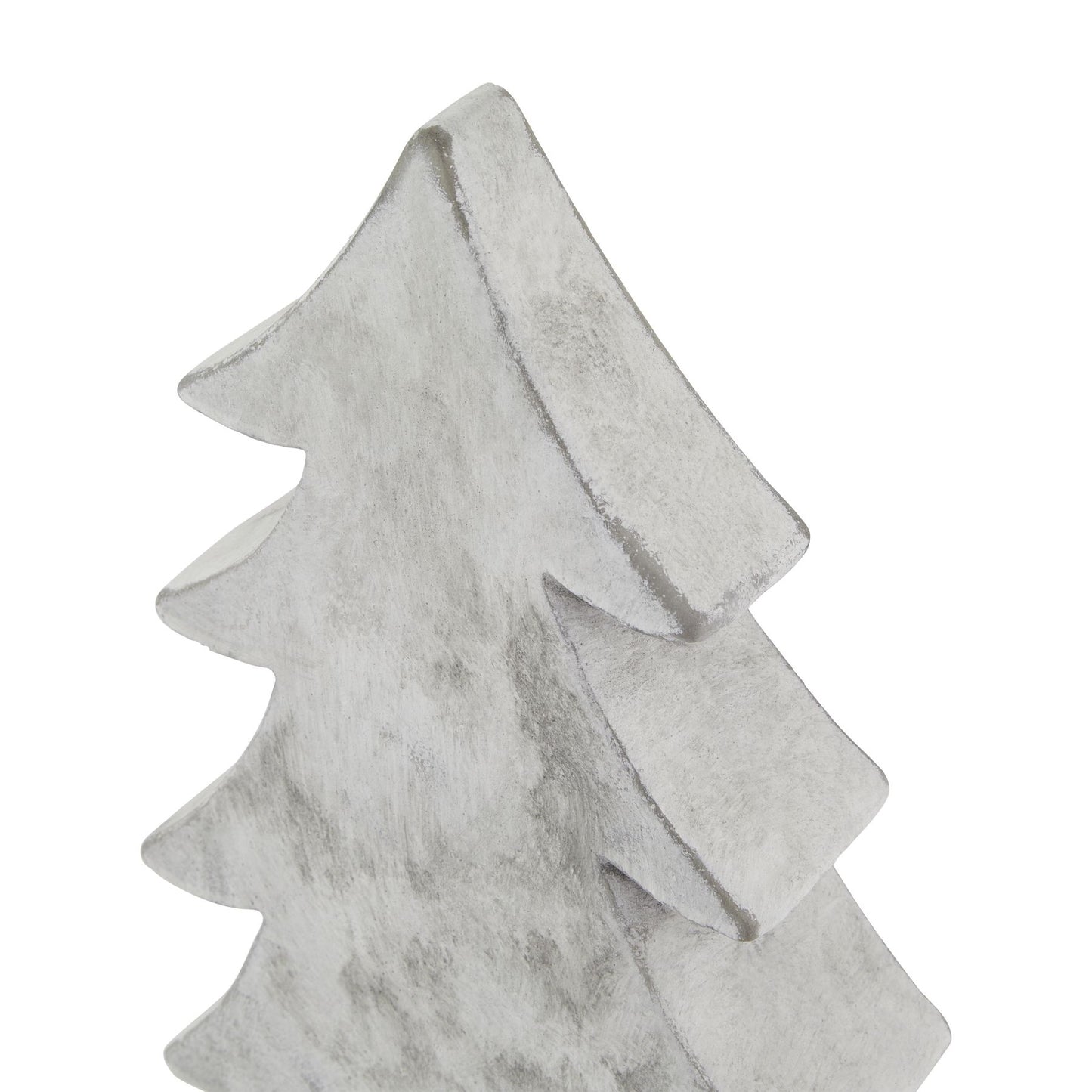 Athena Stone Large Christmas Tree White Ceramic 23621