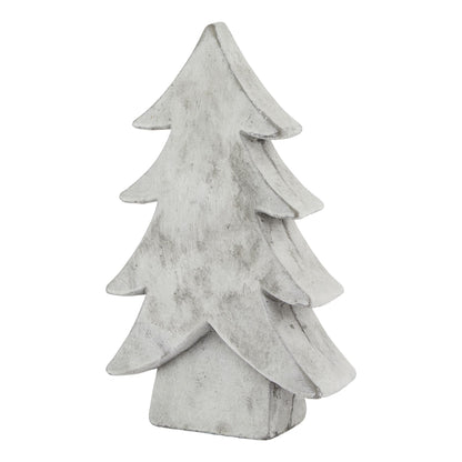 Athena Stone Large Christmas Tree White Ceramic 23621