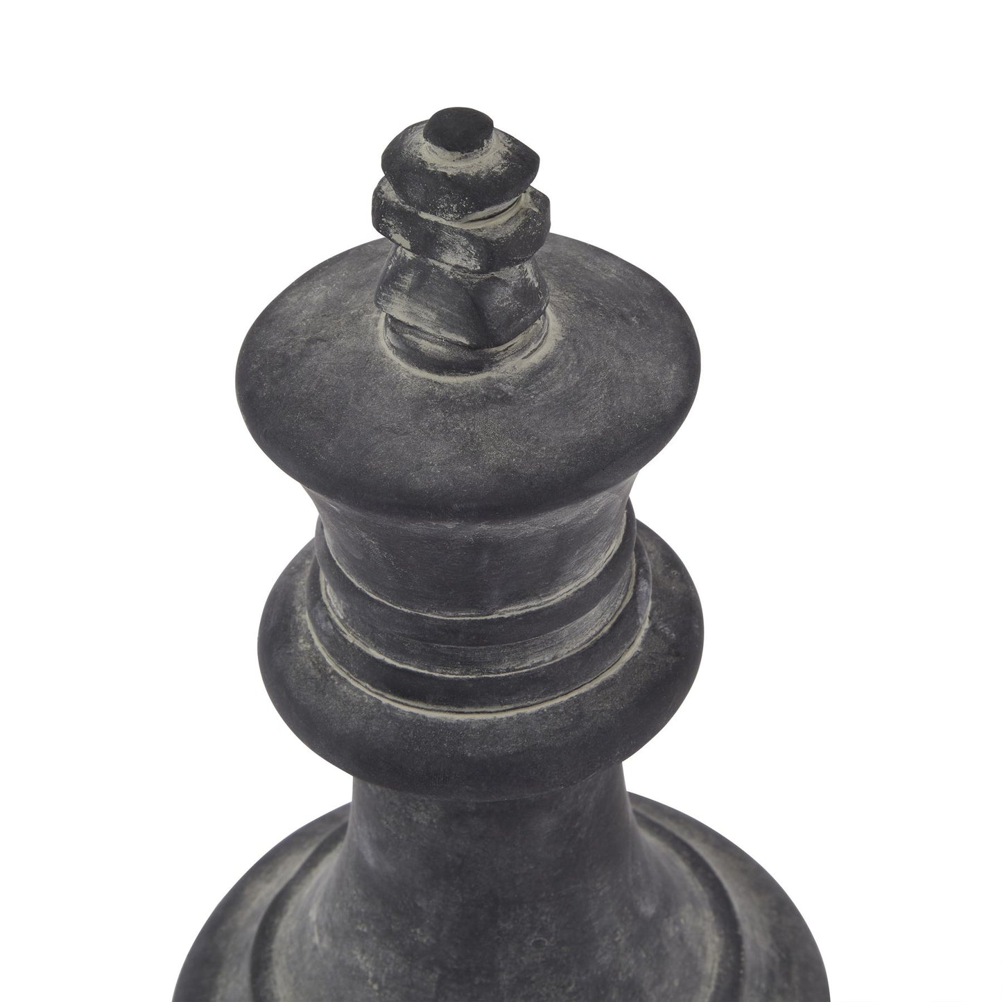 Amalfi Grey King Chess Piece Grey Ceramic 23642