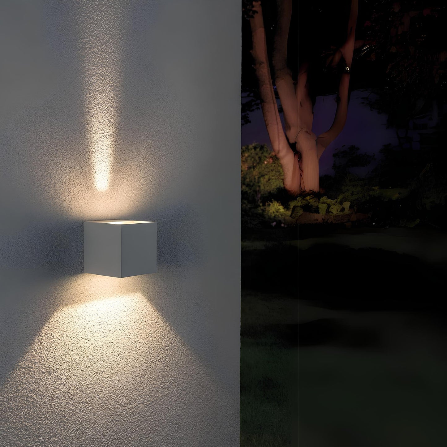 Adjustable LED Wall Light - Waterproof - 6W - Aluminum - Indoor/Outdoor - Warm & Cool White