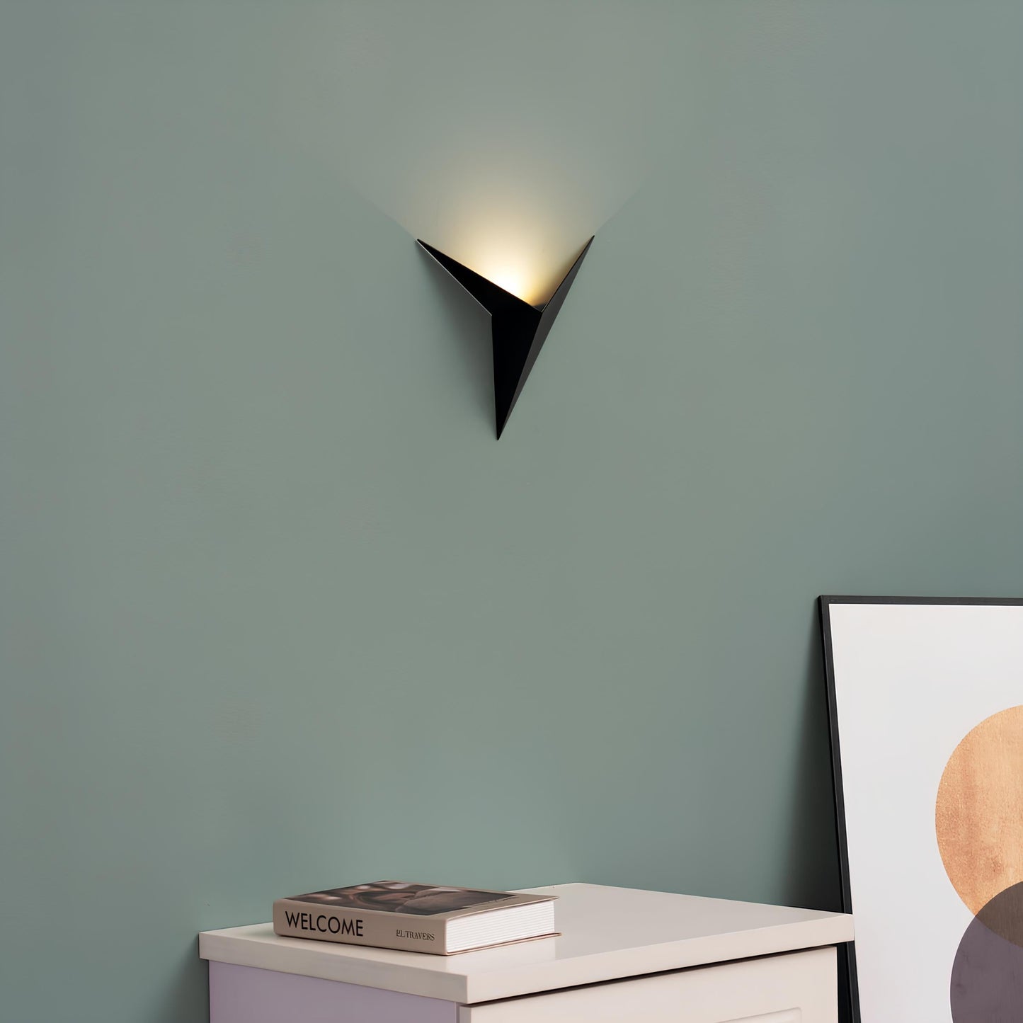 Modern Wall Light - LED - Minimalist Design - Multiple Colours (White, Black, Gold) - Warm or Cool White - Energy Efficient