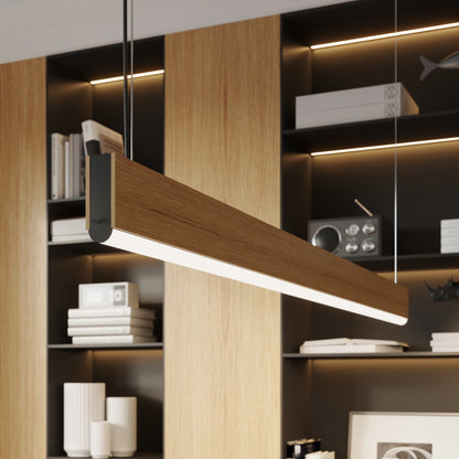 LYKKE Pendant Lamp - Oak Wood - 29W LED - Natural Modern Design