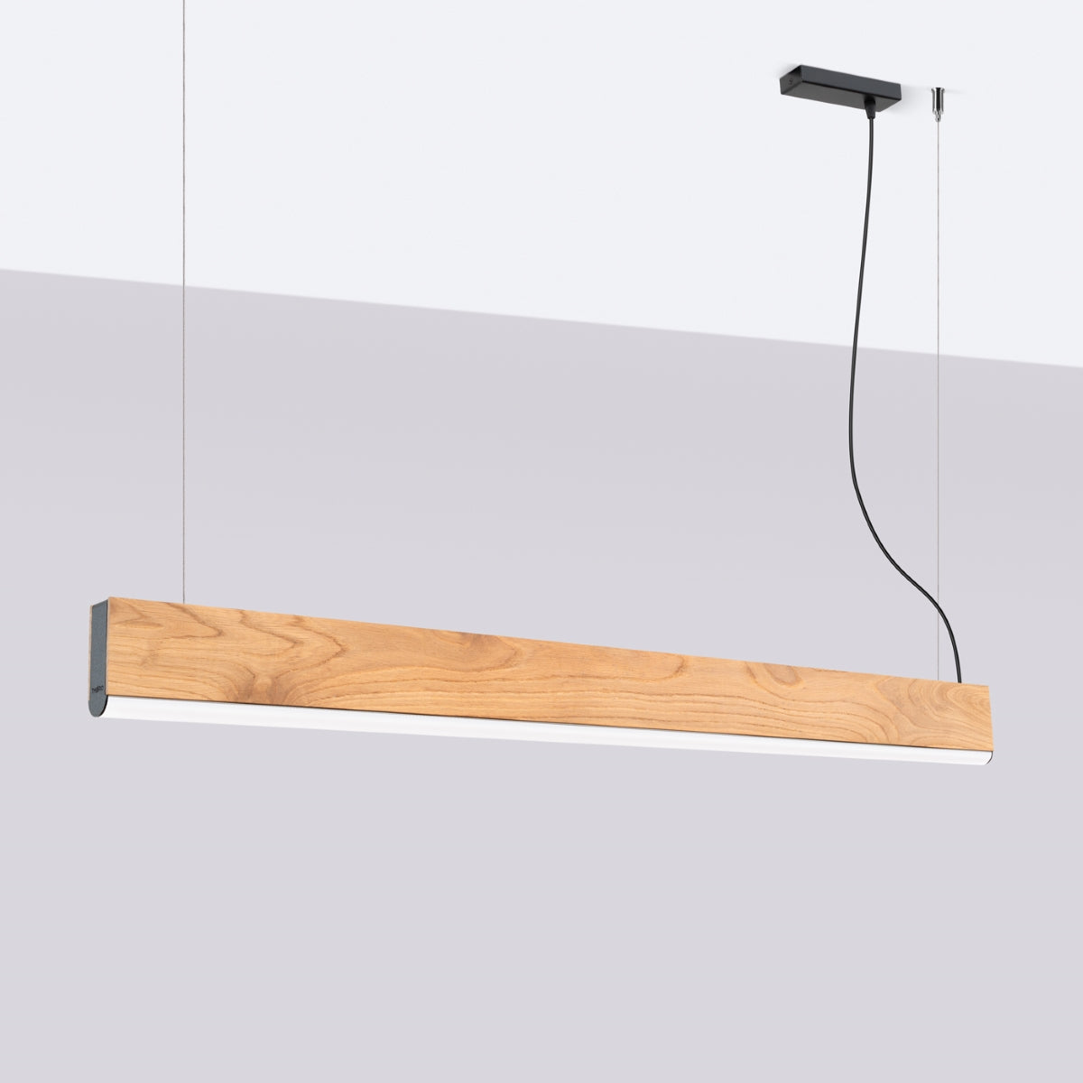 LYKKE Pendant Lamp - Oak Wood - 29W LED - Natural Modern Design