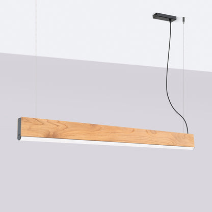 LYKKE Pendant Lamp - Oak Wood - 29W LED - Natural Modern Design