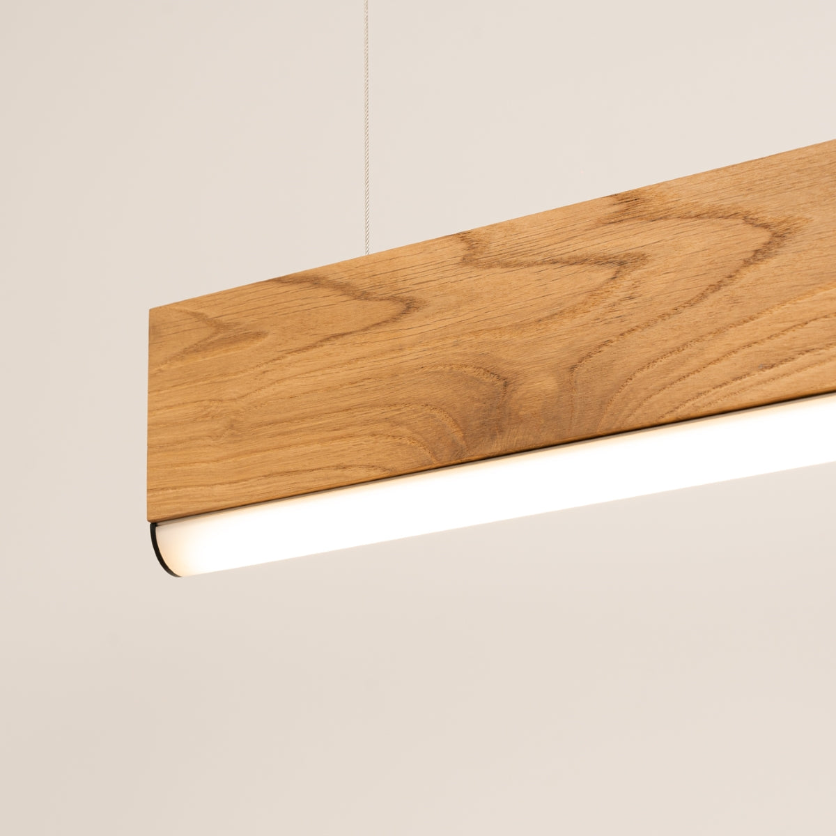 LYKKE Pendant Lamp - Oak Wood - 29W LED - Natural Modern Design