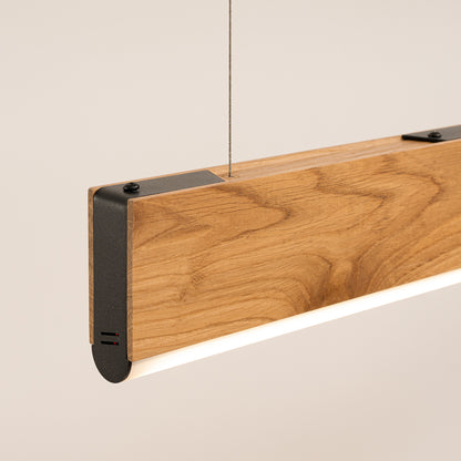 LYKKE Pendant Lamp - Oak Wood - 29W LED - Natural Modern Design