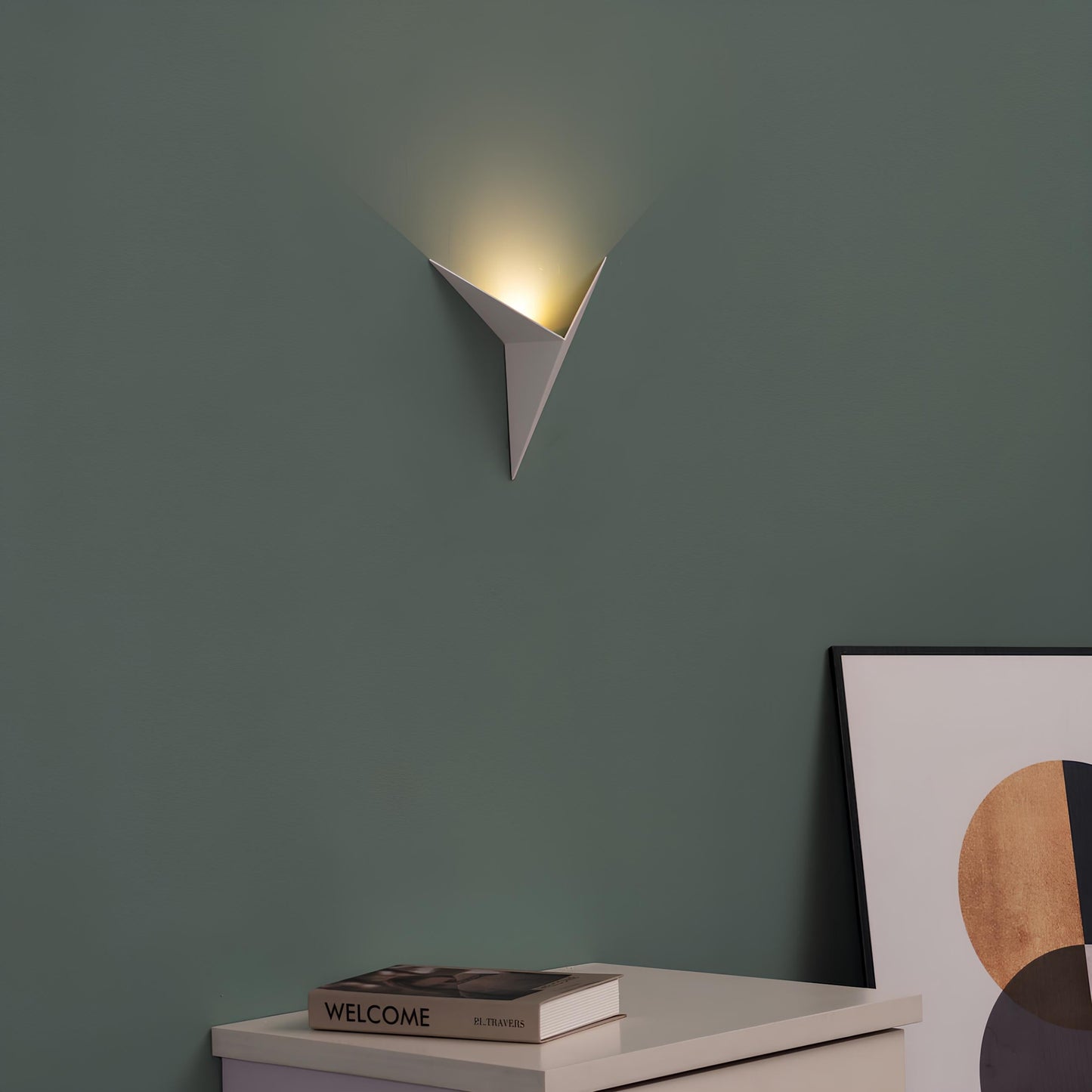 Modern Wall Light - LED - Minimalist Design - Multiple Colours (White, Black, Gold) - Warm or Cool White - Energy Efficient