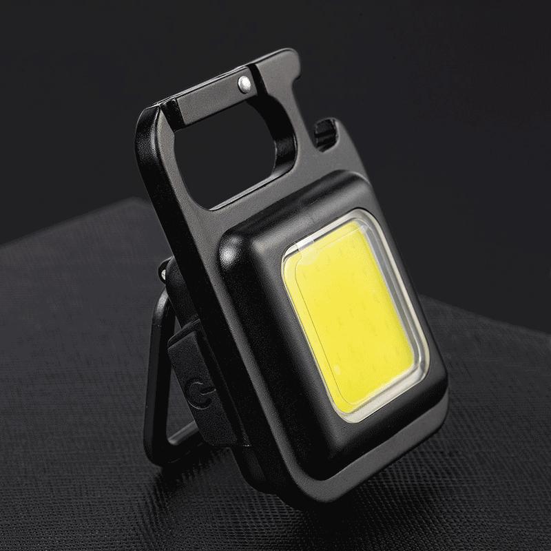 Keychain Light – LED Flashlight – Rechargeable USB-C – Built-in Bottle Opener – Durable Aluminum – Compact & Water-Resistant – Everyday Carry Accessory