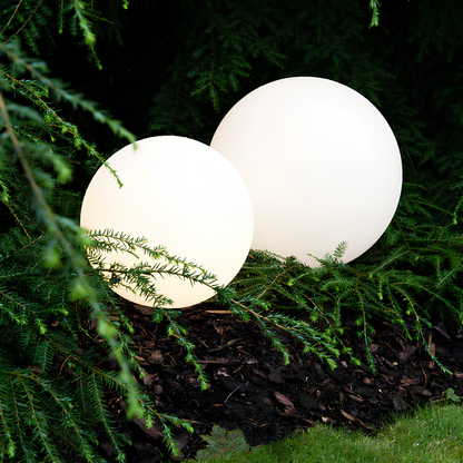 Spherical Garden Light - Weather-Resistant - 16 Color Options - Remote Control - Long-Lasting with Solar Option - Perfect for Indoor & Outdoor Use - LED Powered.