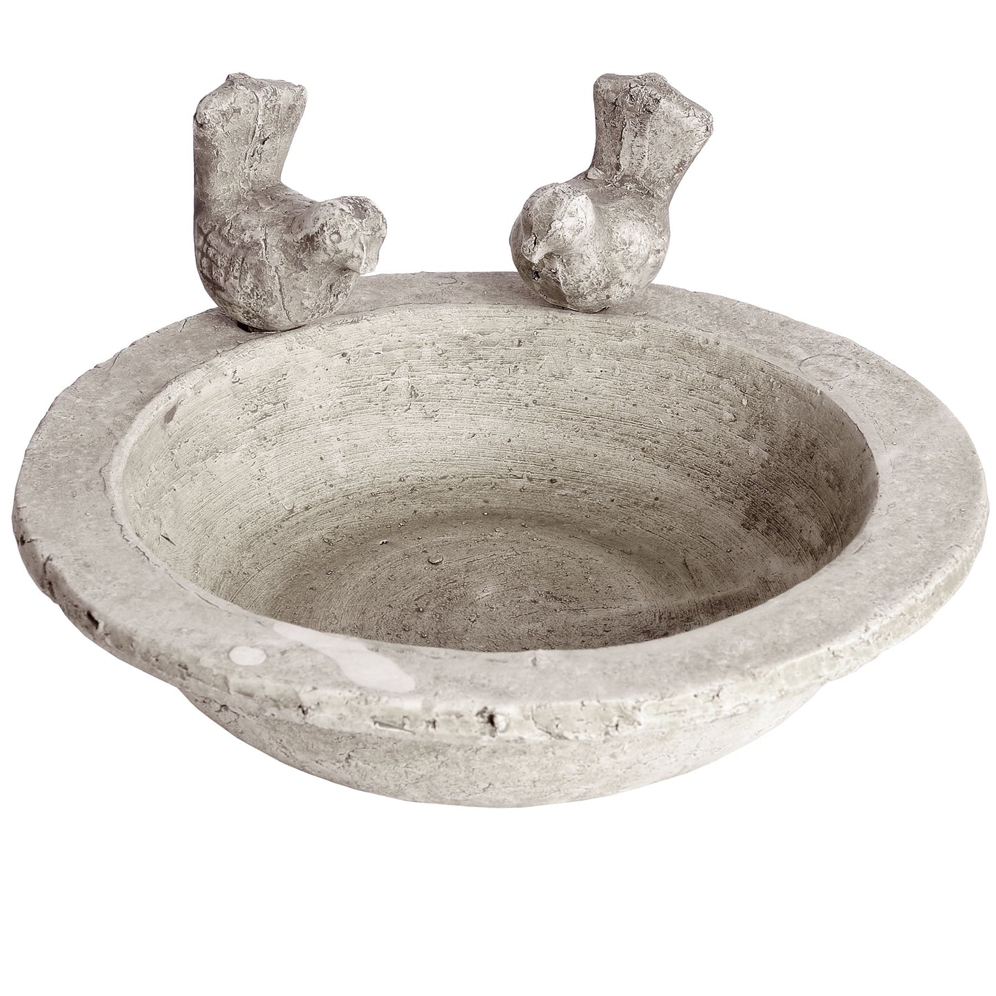 Bird Bath Large Cream Stone 9029