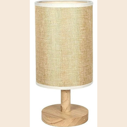 nordic wooden bedside table lamp