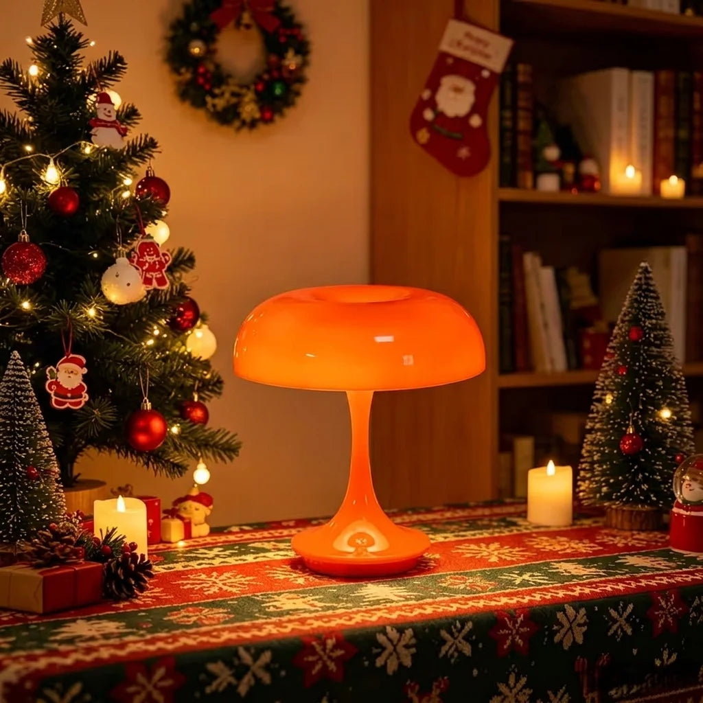 Mushroom Night Light – Dimmable Touch Control