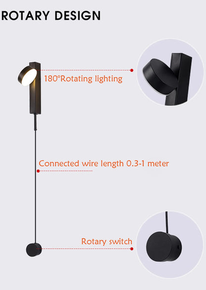 Modern Wall-Mounted LED Lamp - Up & Down Lighting - Aluminium Body - CE Certified