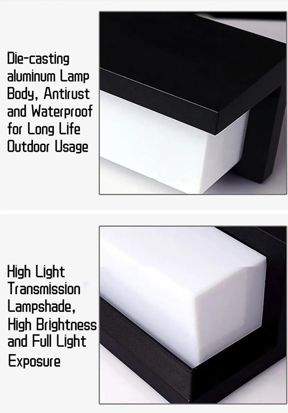 Verthara Premium Motion Sensor Outdoor Wall Light
