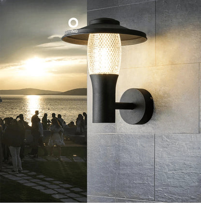 Verthara Premium Modern LED Outdoor Wall Light IP65 Dimmable