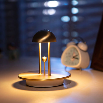 Timeless Balance Table Lamp - Gesture Controlled - Dimmable Warm White Light - Up to 18 Hours Battery - ABS+Steel - Modern Centerpiece Design