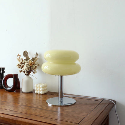 Glass Macaron Table Lamp