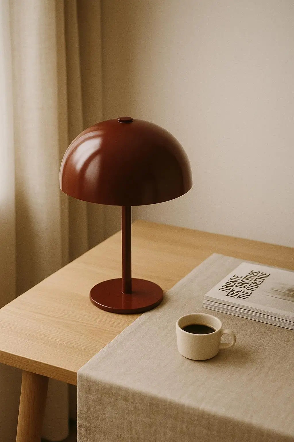Touch Control Desk Lamp – Cordless Rechargeable
